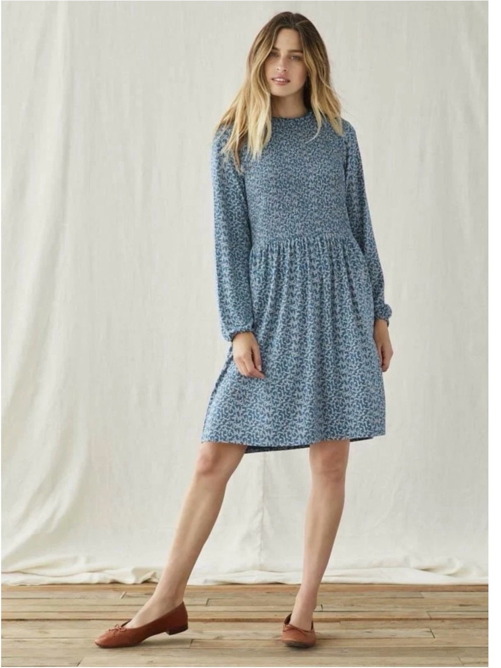 Matilda Jane Blue Floral Midi Dress